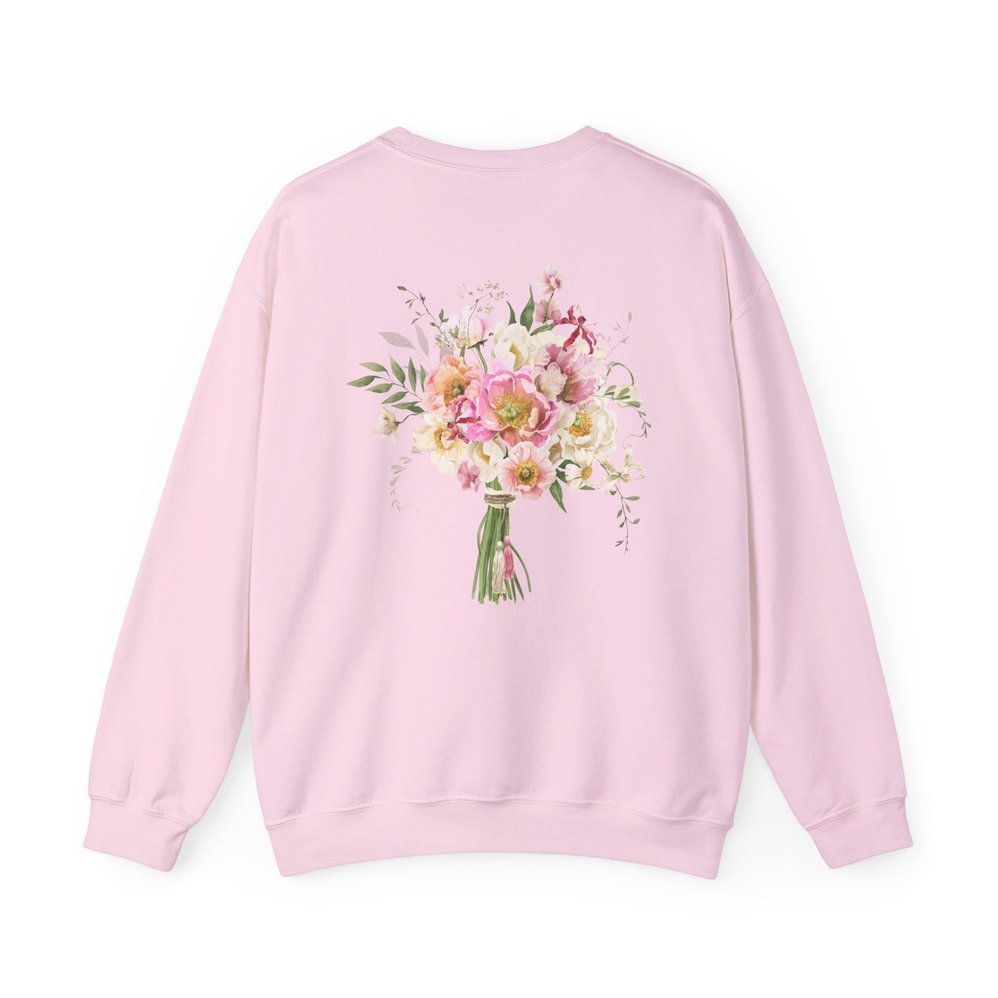 Floral Crewneck Sweatshirt - "Bloom" Design